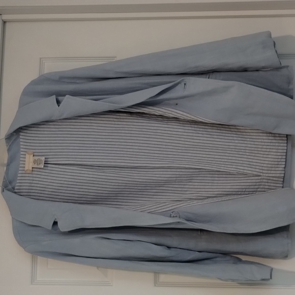 Altar'd State Women's Blazer Size Medium - NWT - Summer Blue Jacket - Picture 3 of 14